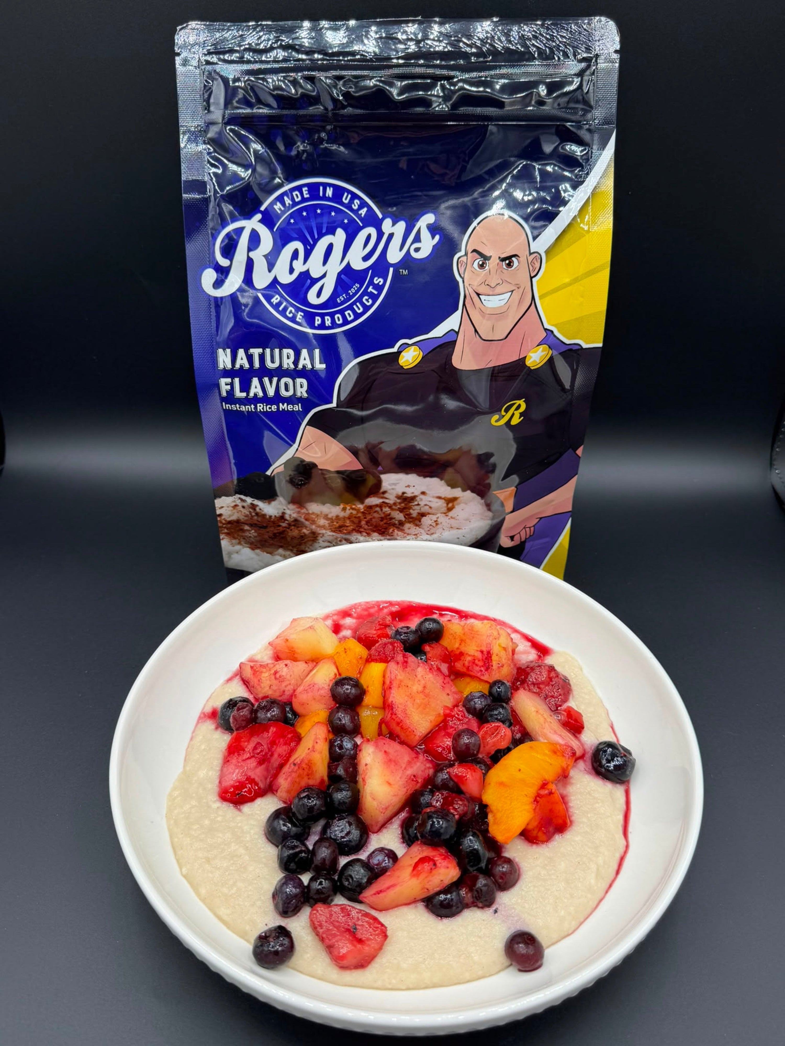 ROGERS RICE FRUIT BOWL 🫐🥭🍓